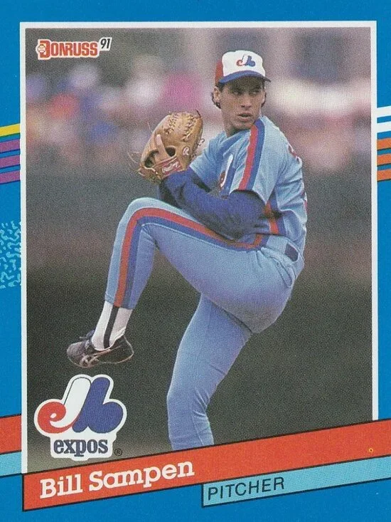 Bill Sampen Baseball Card Collection - Picture 2 of 3